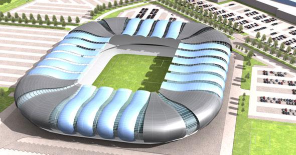 nowy stadion dla Brugii - wizja 1