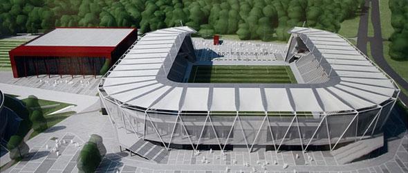Stadion Miejski w Łodzi wg Mostostalu Zabrze