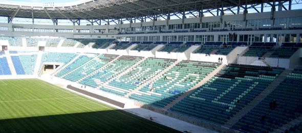 Stadion w Odessie w październiku