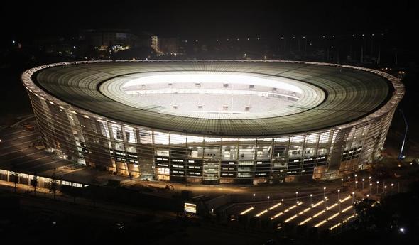 Cape Town Stadium - piękny, ale na minusie