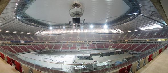 Stadion Narodowy w listopadzie