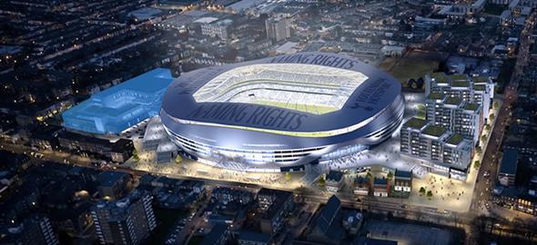sklep za nowym stadionem Tottenhamu