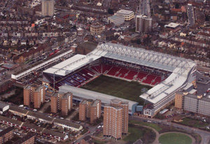 Upton Park - obecny stadion West Ham United