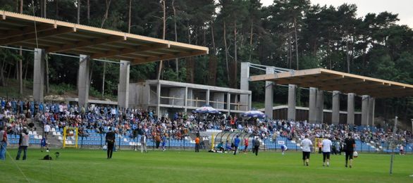 Stadion Floty w meczu z GKS Tychy