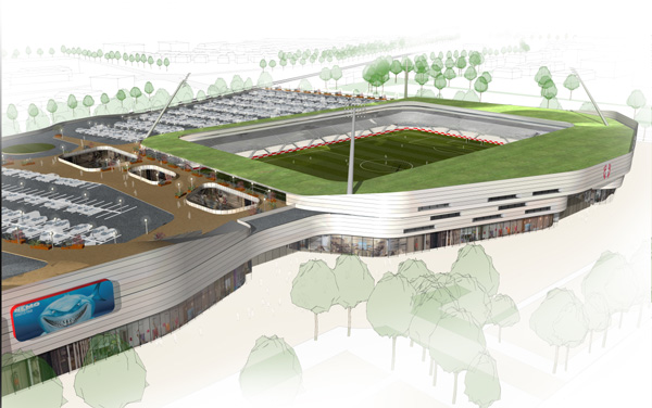 Nieuw FC Dordrecht Stadion
