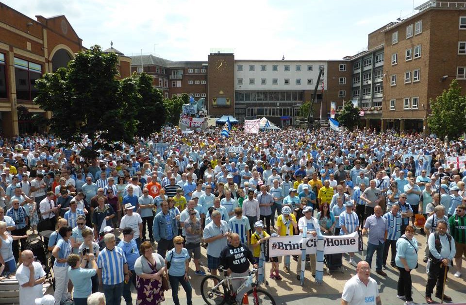 Demonstracja w Coventry