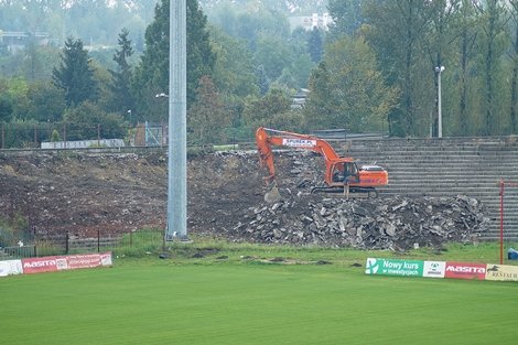 Rozbiórka stadionu Polonii