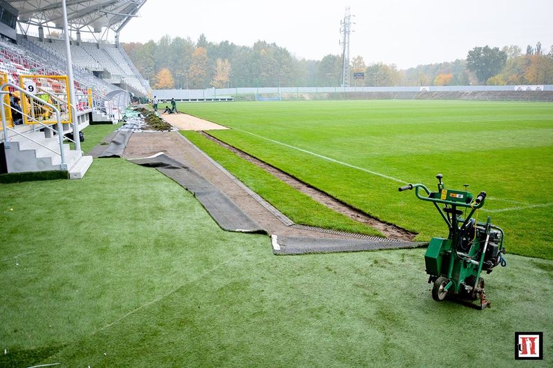 Stadion ŁKS - remont