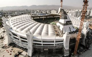 Turkmenistan: Stadion z głową konia prawie gotowy