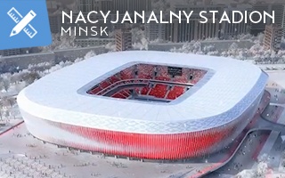 Nowy projekt: Taki będzie stadion narodowy w Mińsku