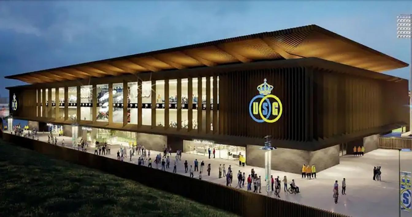 Wizualizacja nowego stadionu Unionu SG