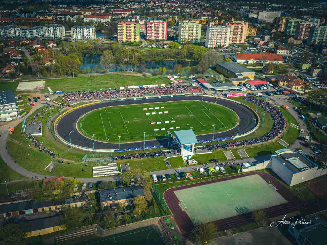 Stadion żużlowy w Pile