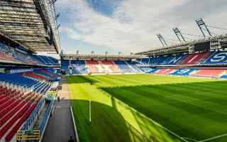 Kraków: Stadion Wisły pięknieje. Szkło zaczęło dominować nad betonem
