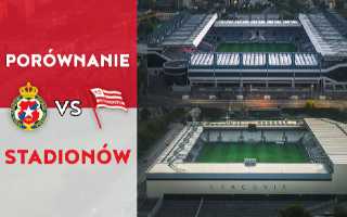 YouTube: Wisła vs Cracovia | Porównanie Stadionów