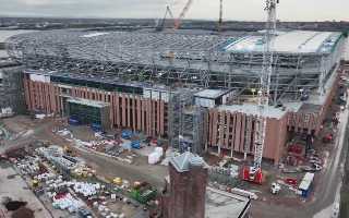 Anglia: Postępy prac na Everton Stadium