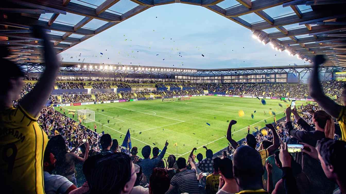 New stadium for Oxford United - rendering