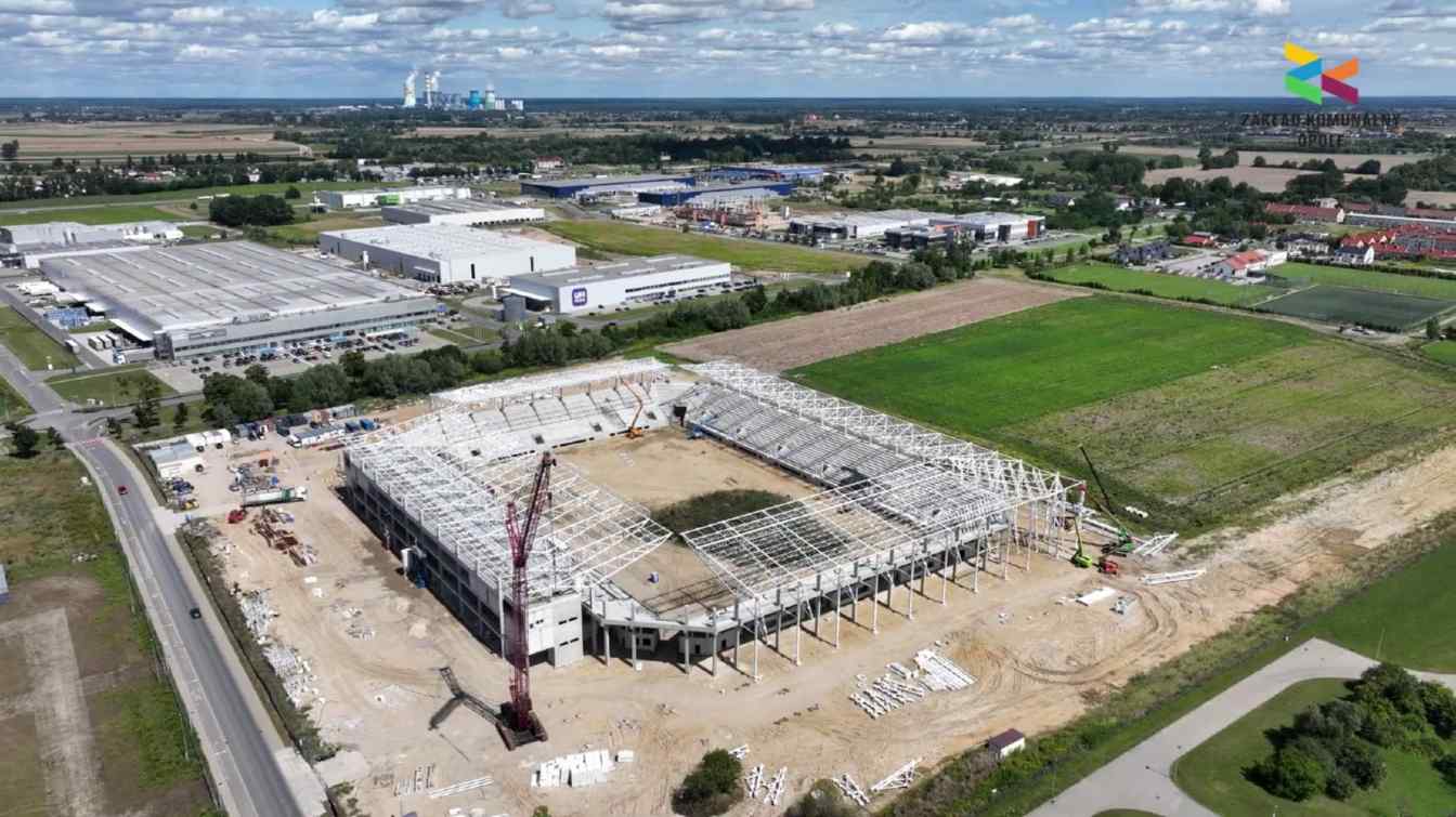 Budowa stadionu w Opolu