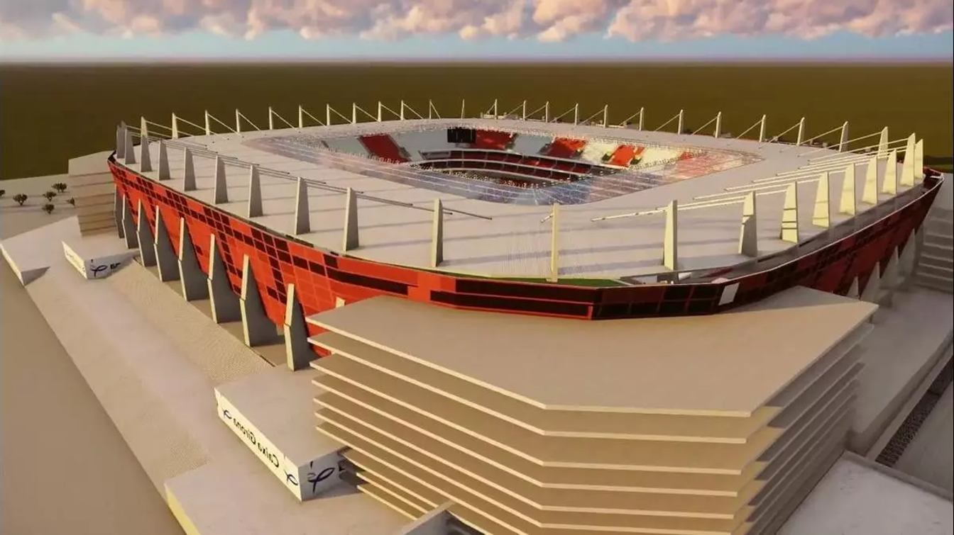 Możliwy wygląd stadionu Girony w przyszłości