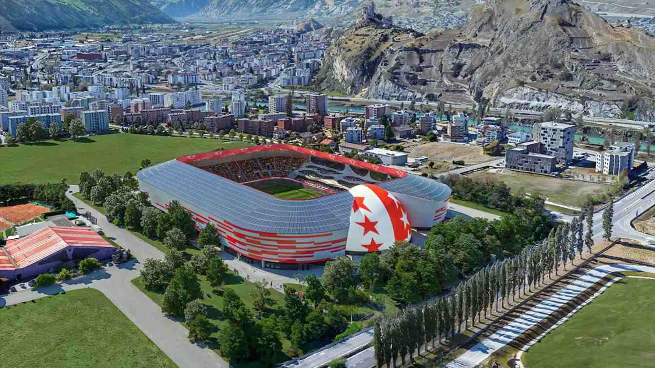 Projekt Nouveau stade du FC Sion