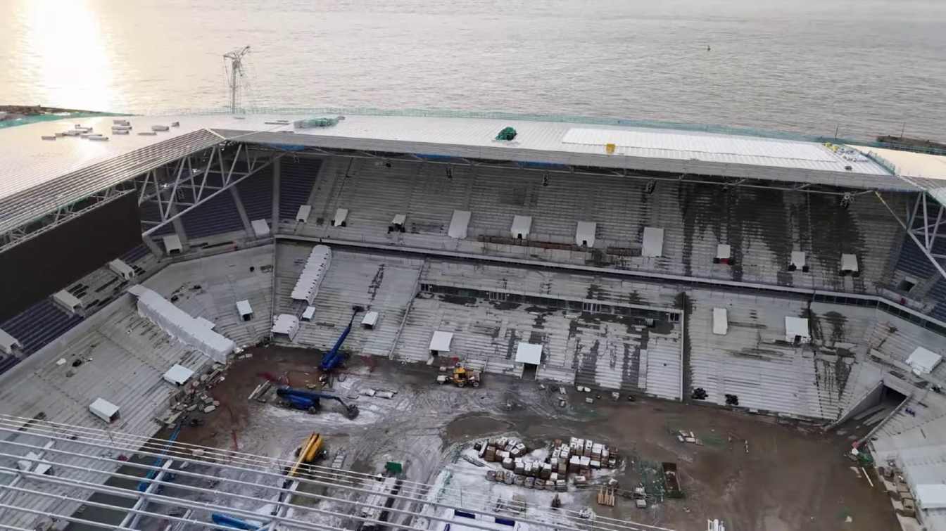 Everton Stadium w budowie