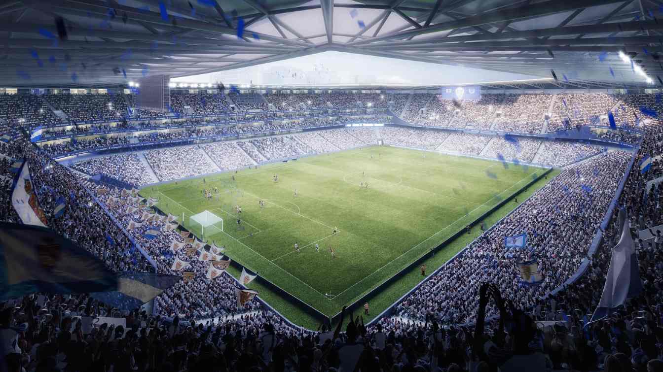 Projekt stadionu Nueva Romareda
