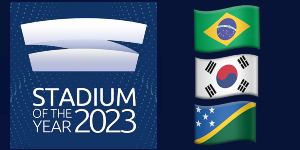 Stadium of the Year 2023: Brazylia, Korea i Wyspy Salomona - egzotyczne nowości