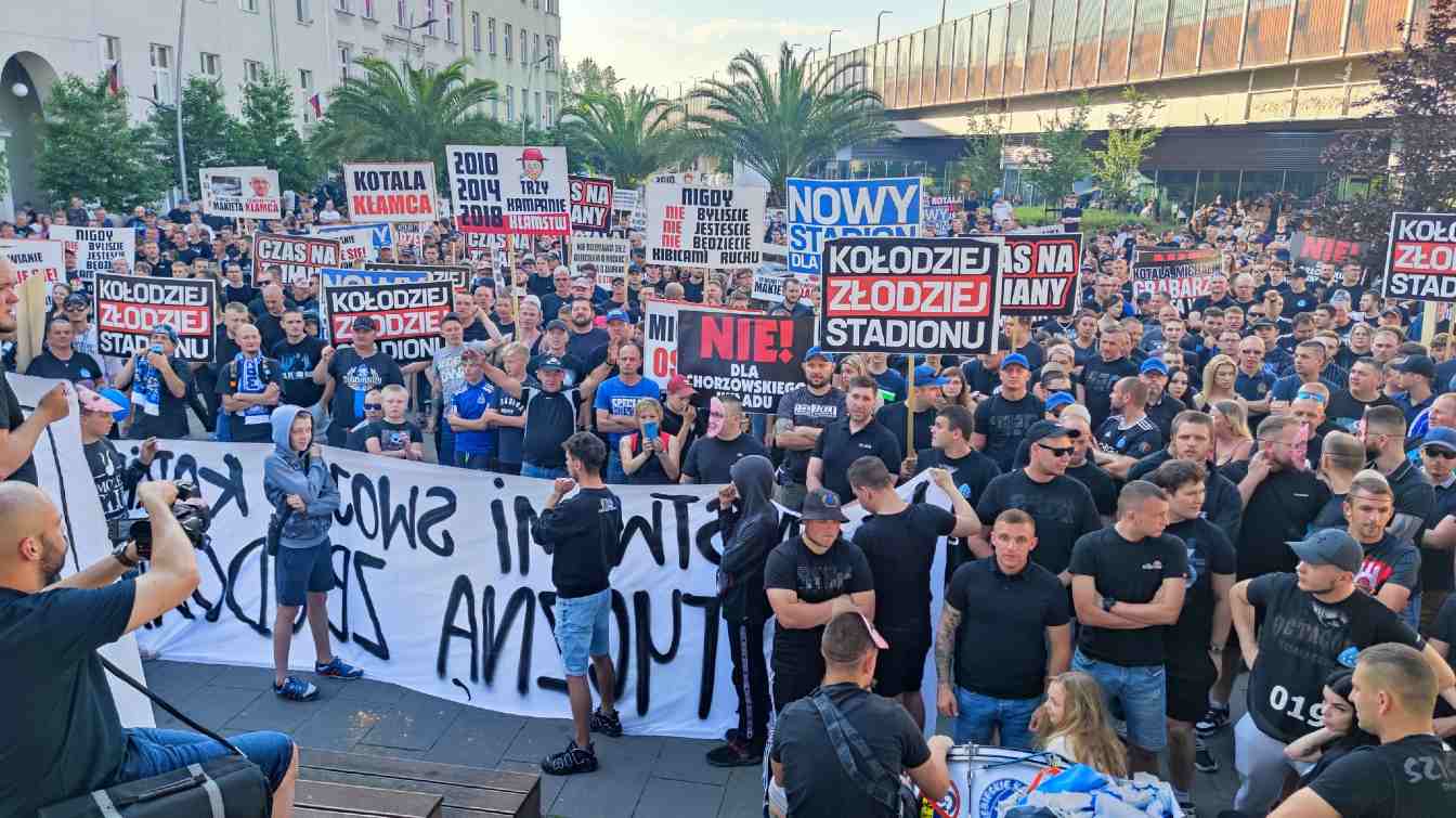 Protesty w Chorzowie