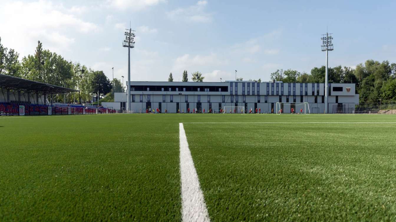 Budowa Stadionu Polonii Bytom