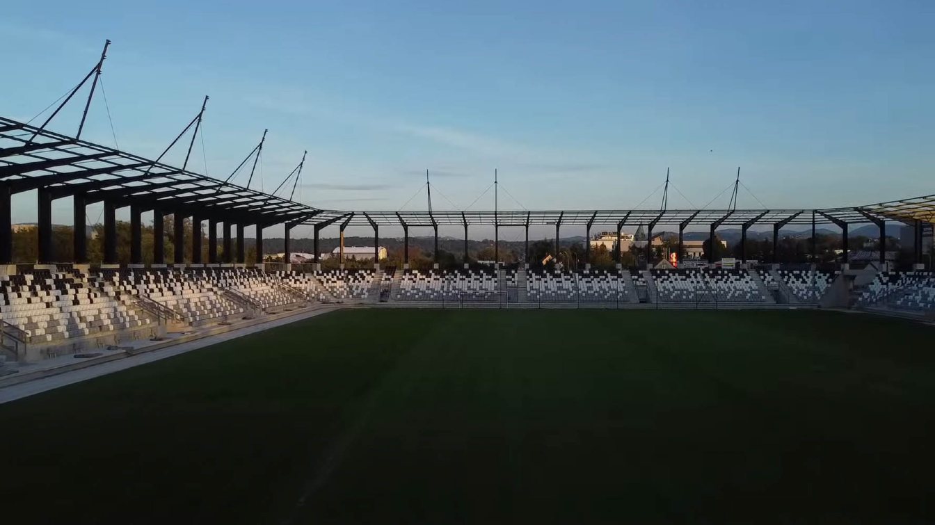 Budowa Stadiou Miejskiego w Nowym Sączu (Stadion Sandecji)