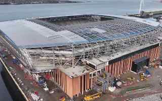 Anglia: Kolejny kamień milowy w budowie stadionu Evertonu