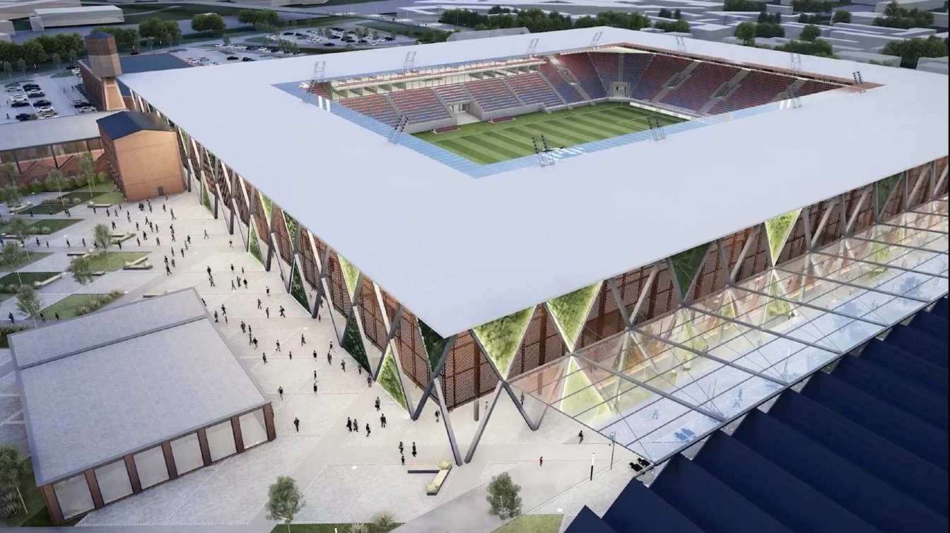 Projekt Stadionu Rakowa Częstochowa