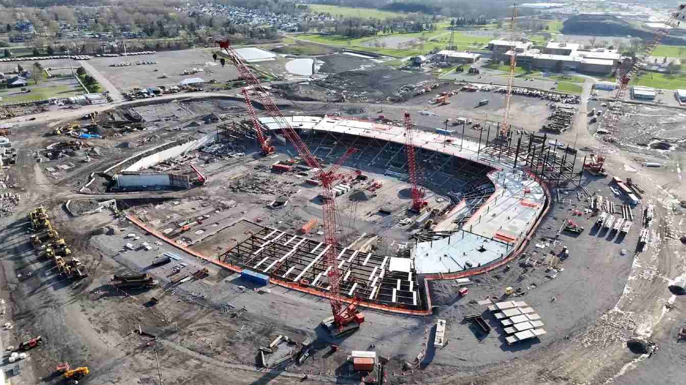 Budowa New Highmark Stadium
