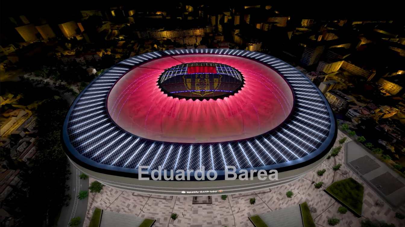 Wizualizacja 3D Camp Nou
