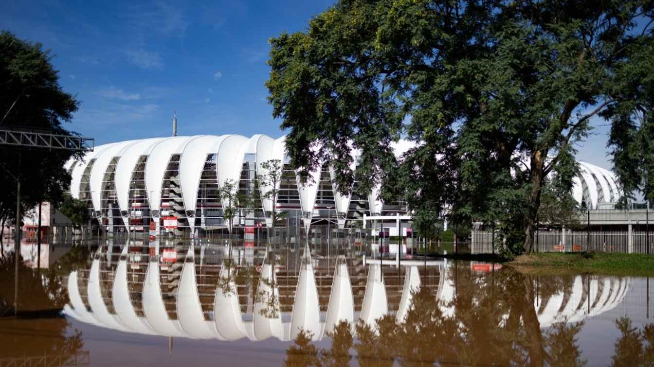 Powódź na Estádio Beira-Rio