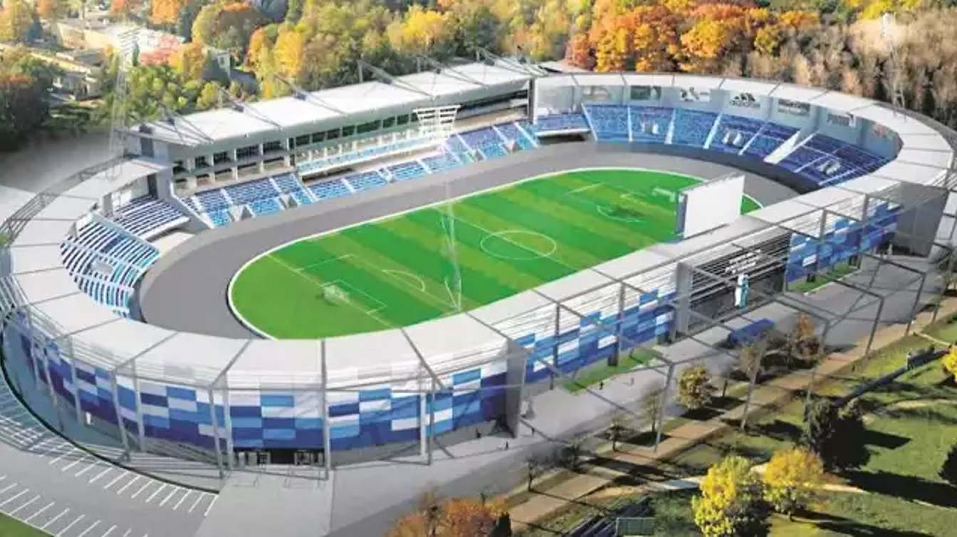 Projekt stadionu w Tarnowie