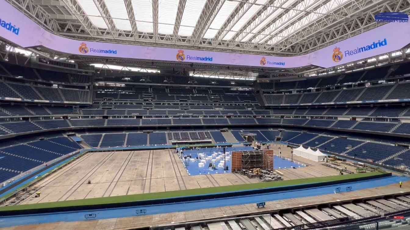 Budowa Estadio Santiago Bernabéu