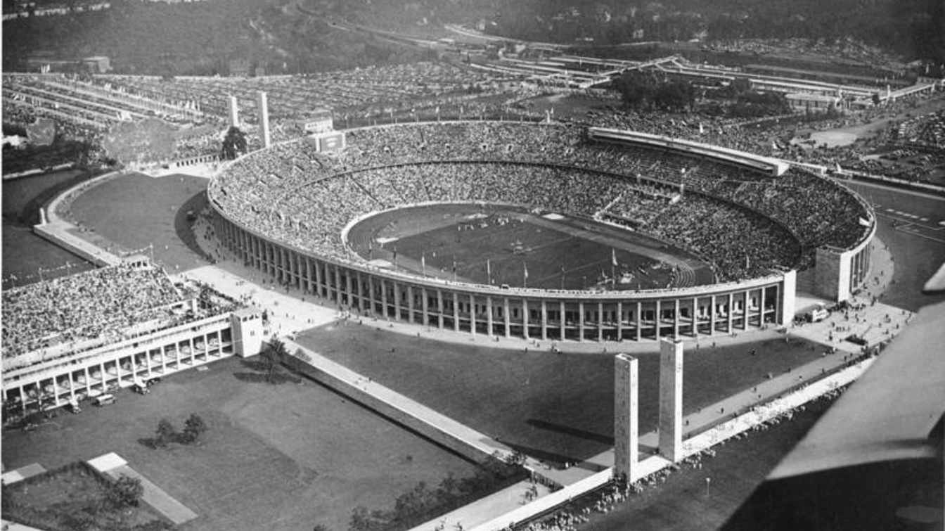 Olympiastadion w 1936 roku