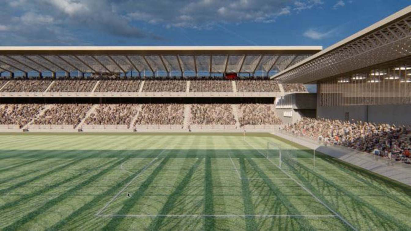 Projekt rozbudowy stadionu Stadio Euganeo z 2019 roku