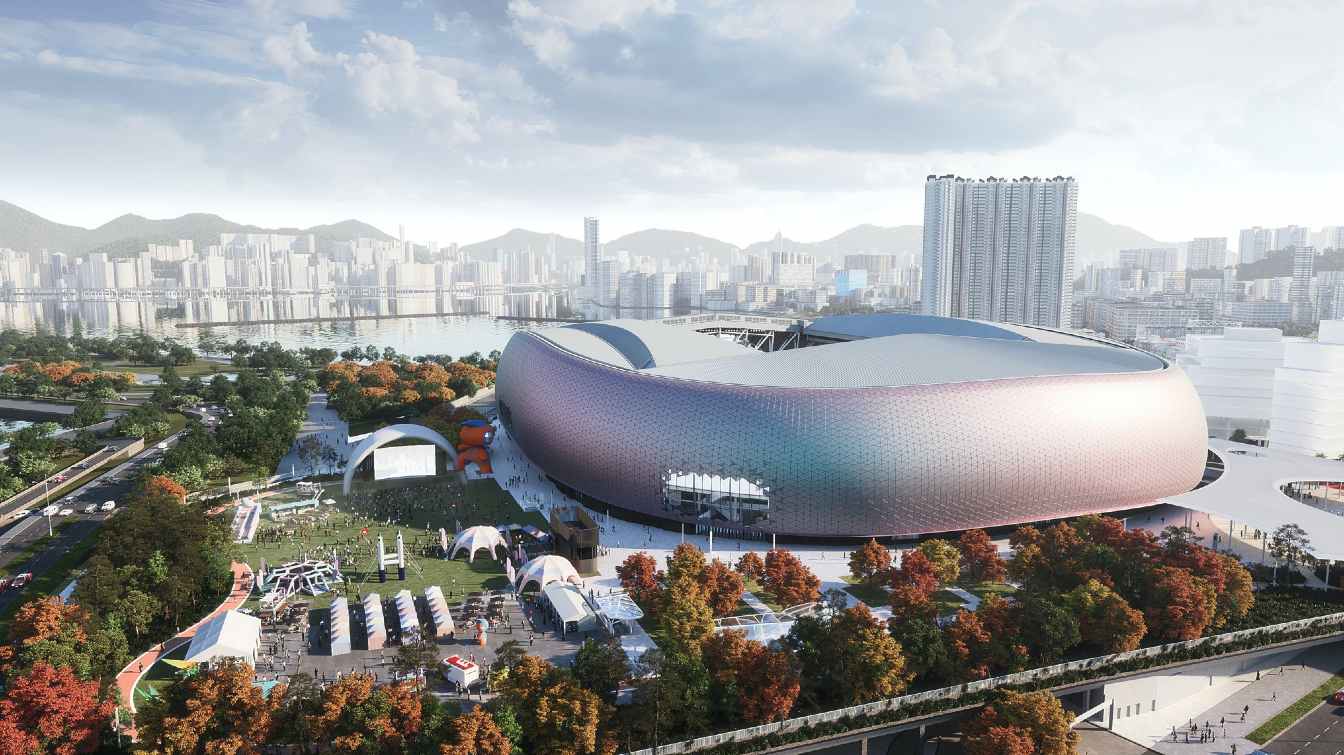 Projekt Kai Tak Sports Park Main Stadium