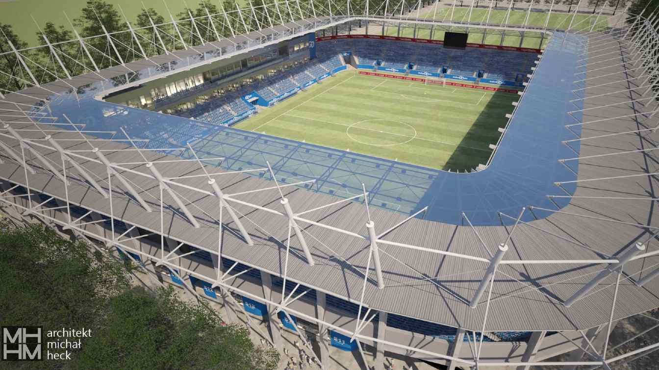 Projekt Stadionu OSiR Gorzów