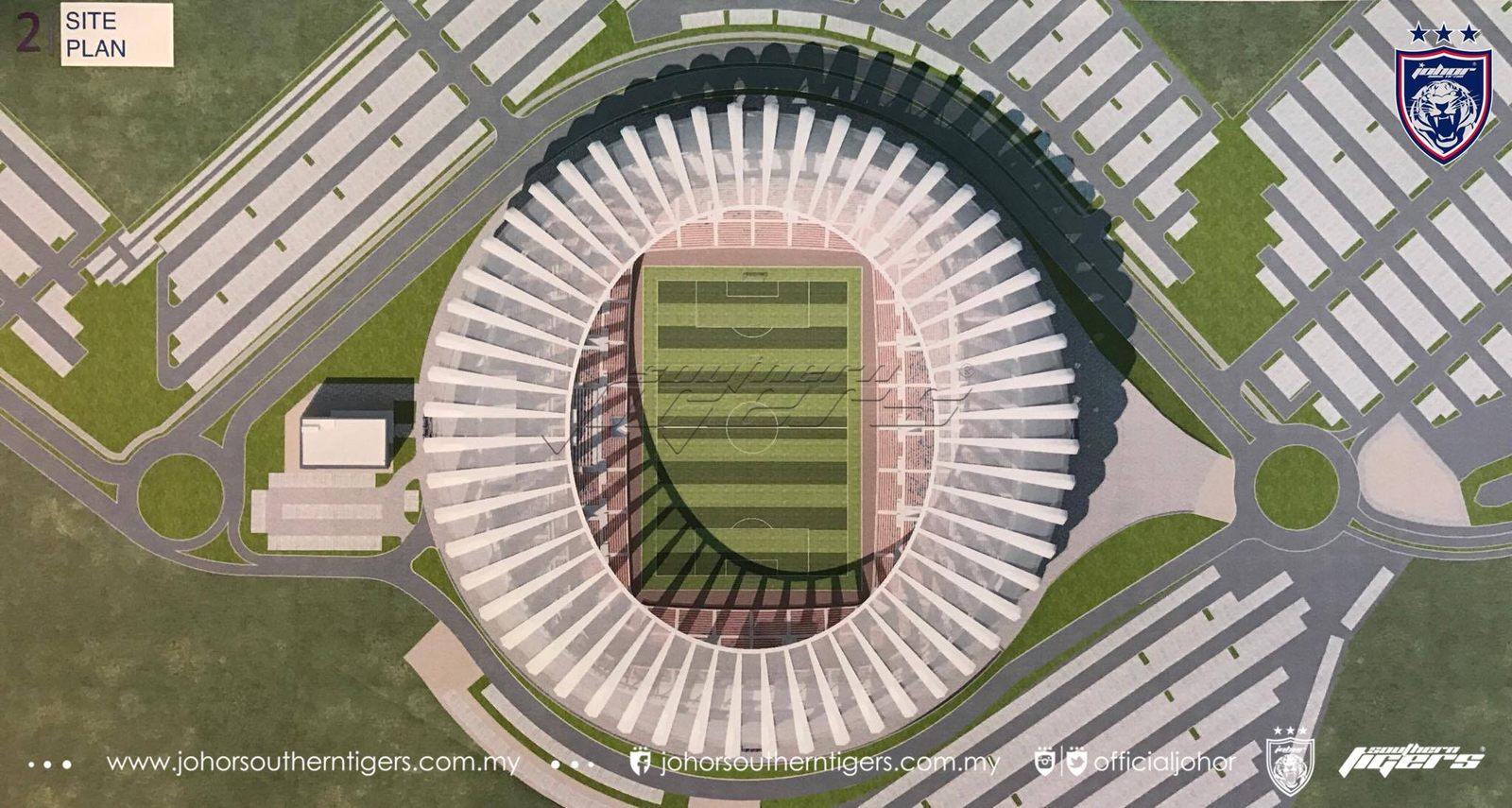 Projekt: Sultan Ibrahim Larkin Stadium – Stadiony.net