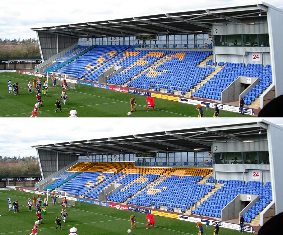 Shrewsbury Town FC stadium