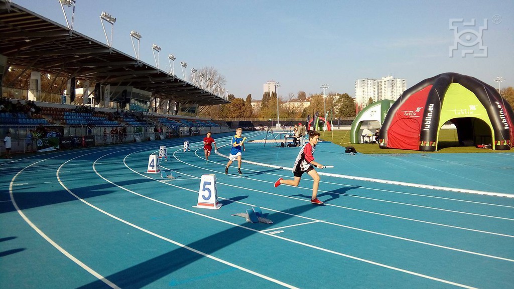 Stadion lekkoatletyczny w Lublinie