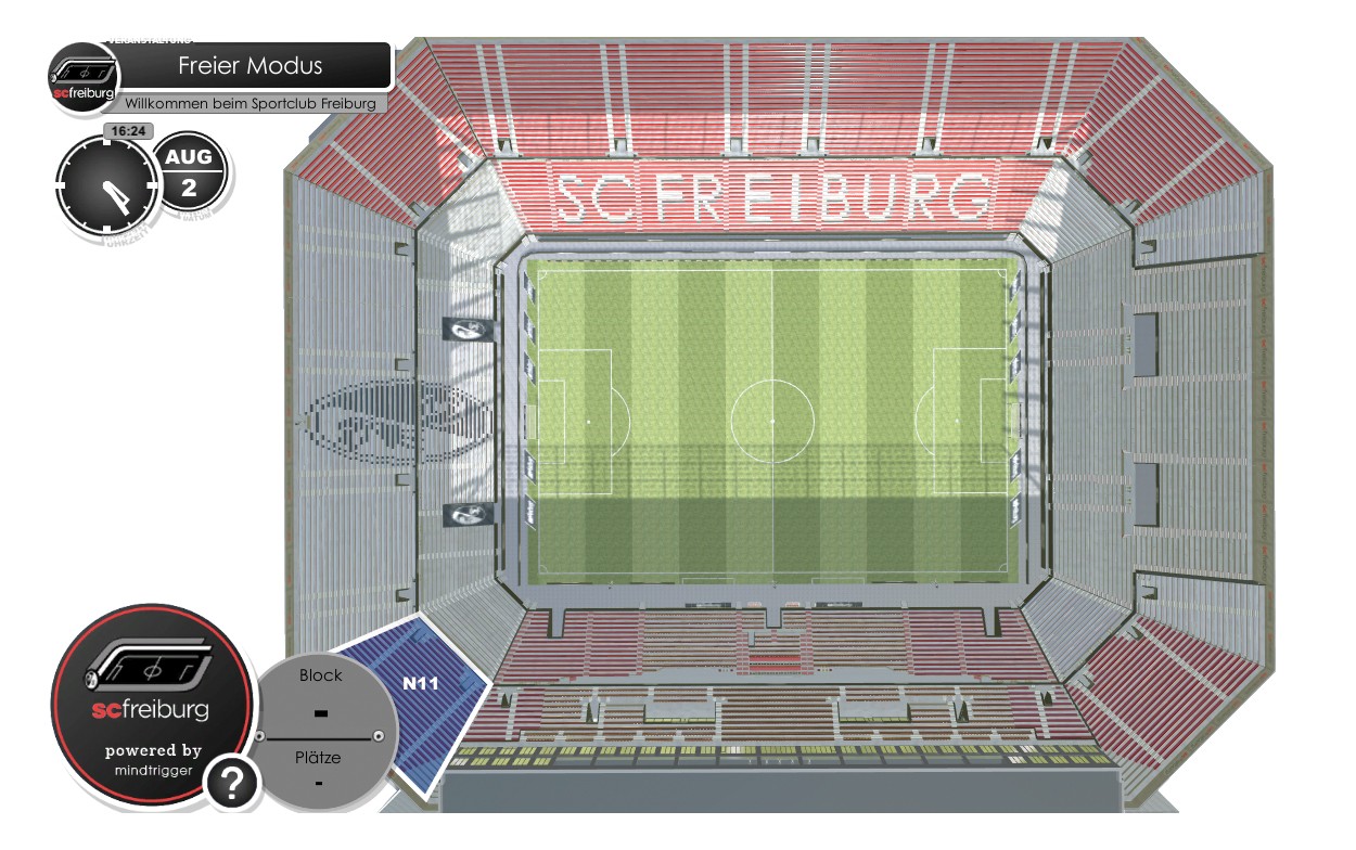 Wolfswinkel / SC Freiburg Stadion