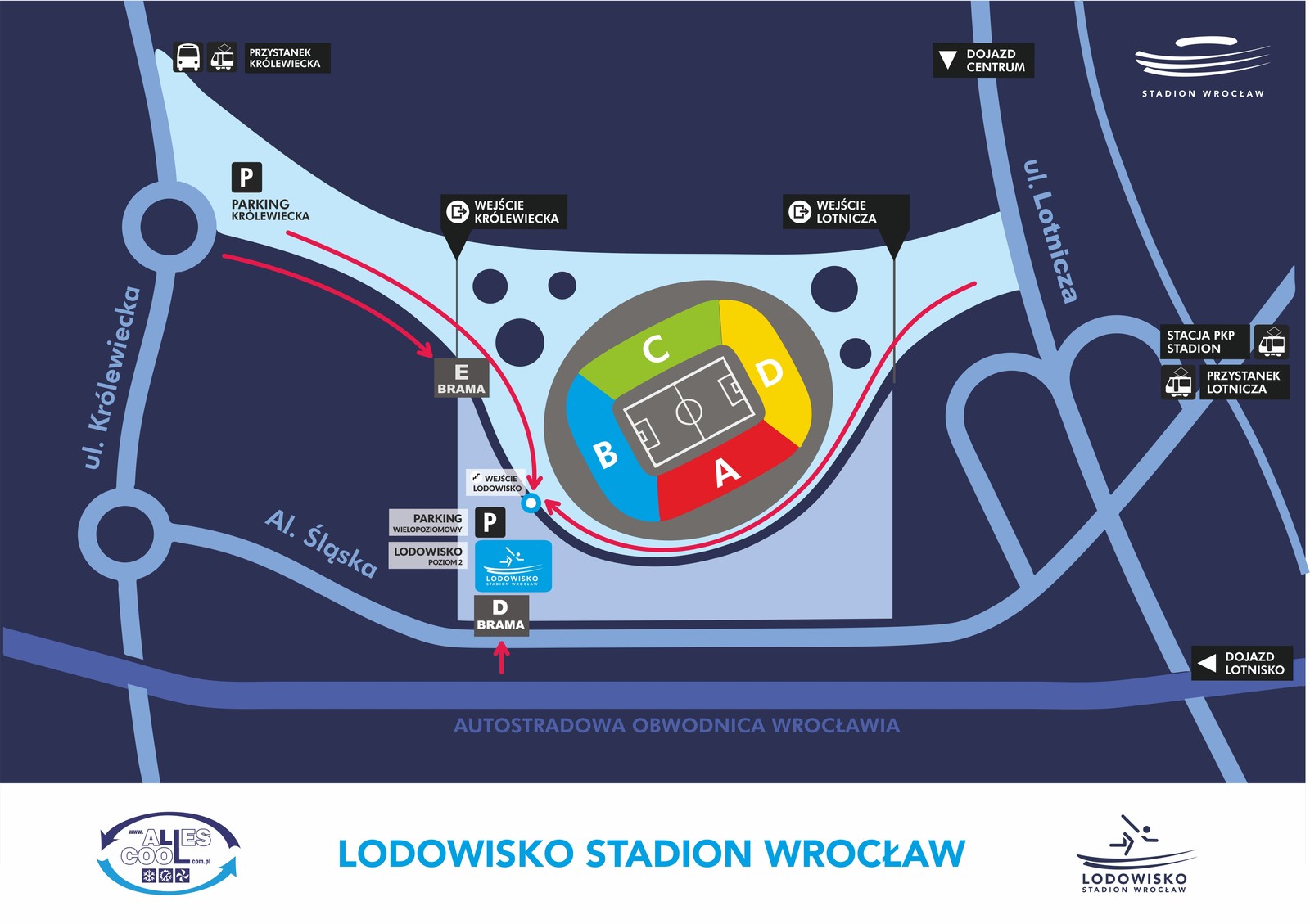 lodowisko - Stadion Wrocław