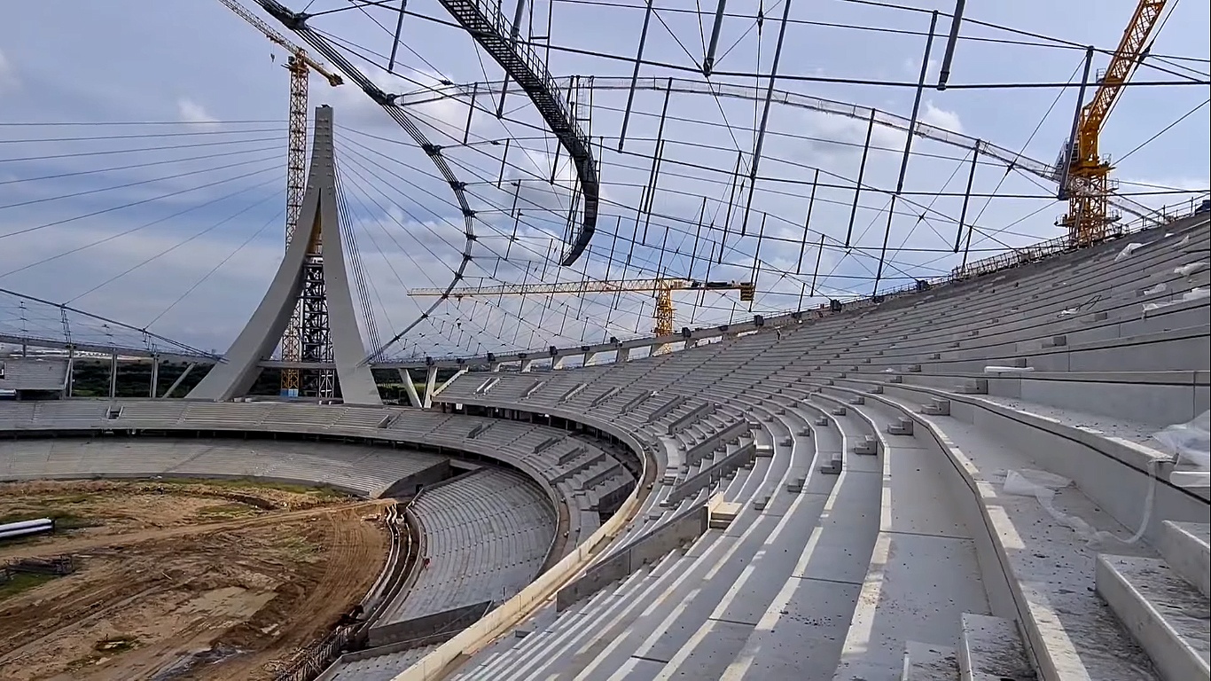 Morodok Techo Stadium in Phnom Penh