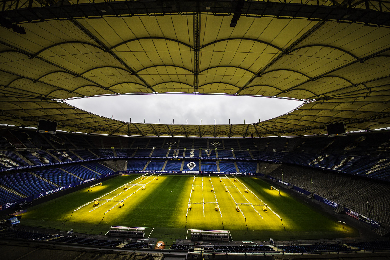 Volksparkstadion, Hamburg, home of HSV, Hamburger SV