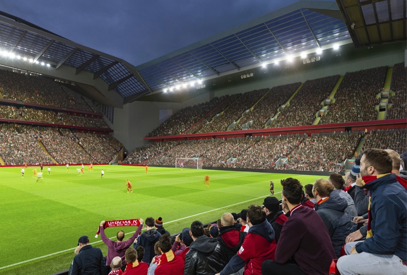 Anfield Road stand expansion