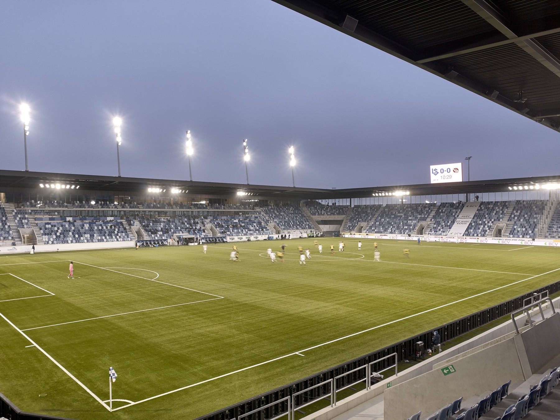 Stade de la Tuiliere, Lausanne