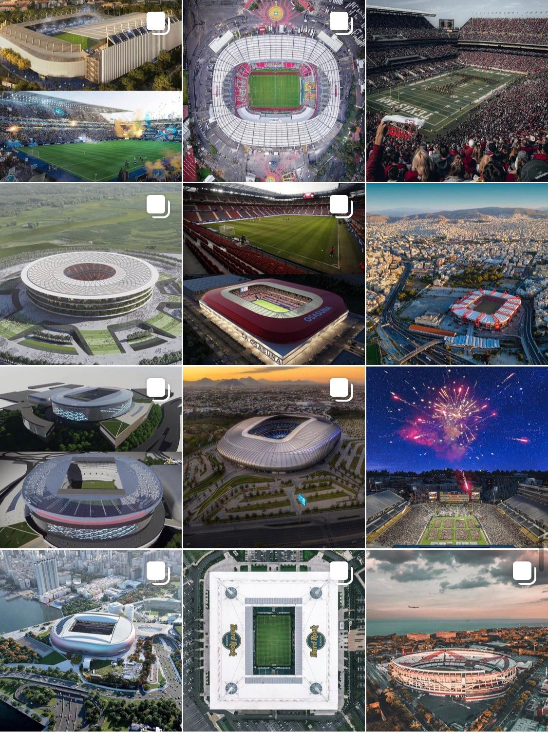 Dołącz do nas na Instagramie - Stadiony.net i StadiumDB.com